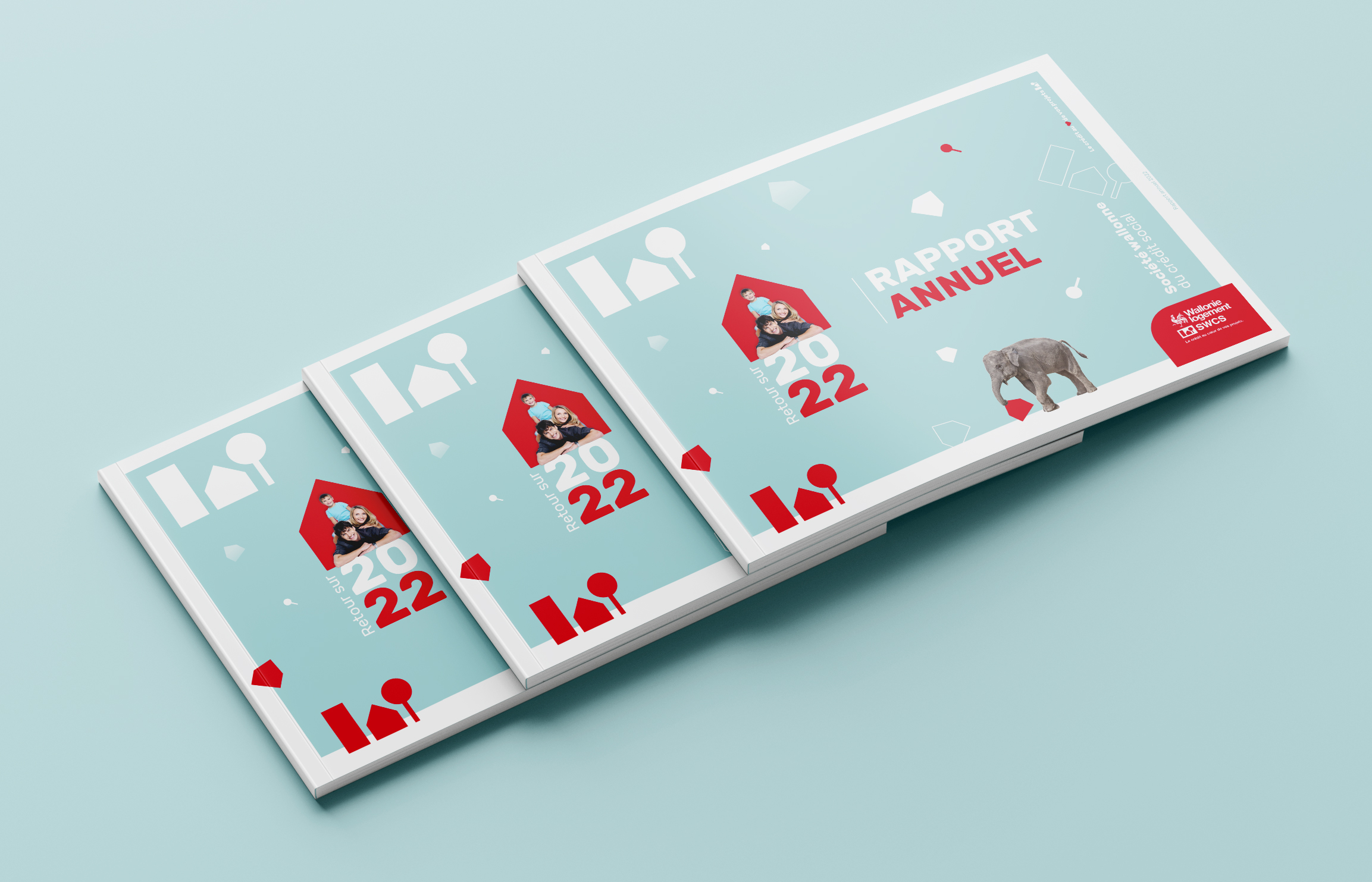 SWCS - Société wallonne du crédit social - Redynamisation identité visuelle - Supports de communication - Periskop - Agence de communication - Studio graphique - Branding - Dépliant