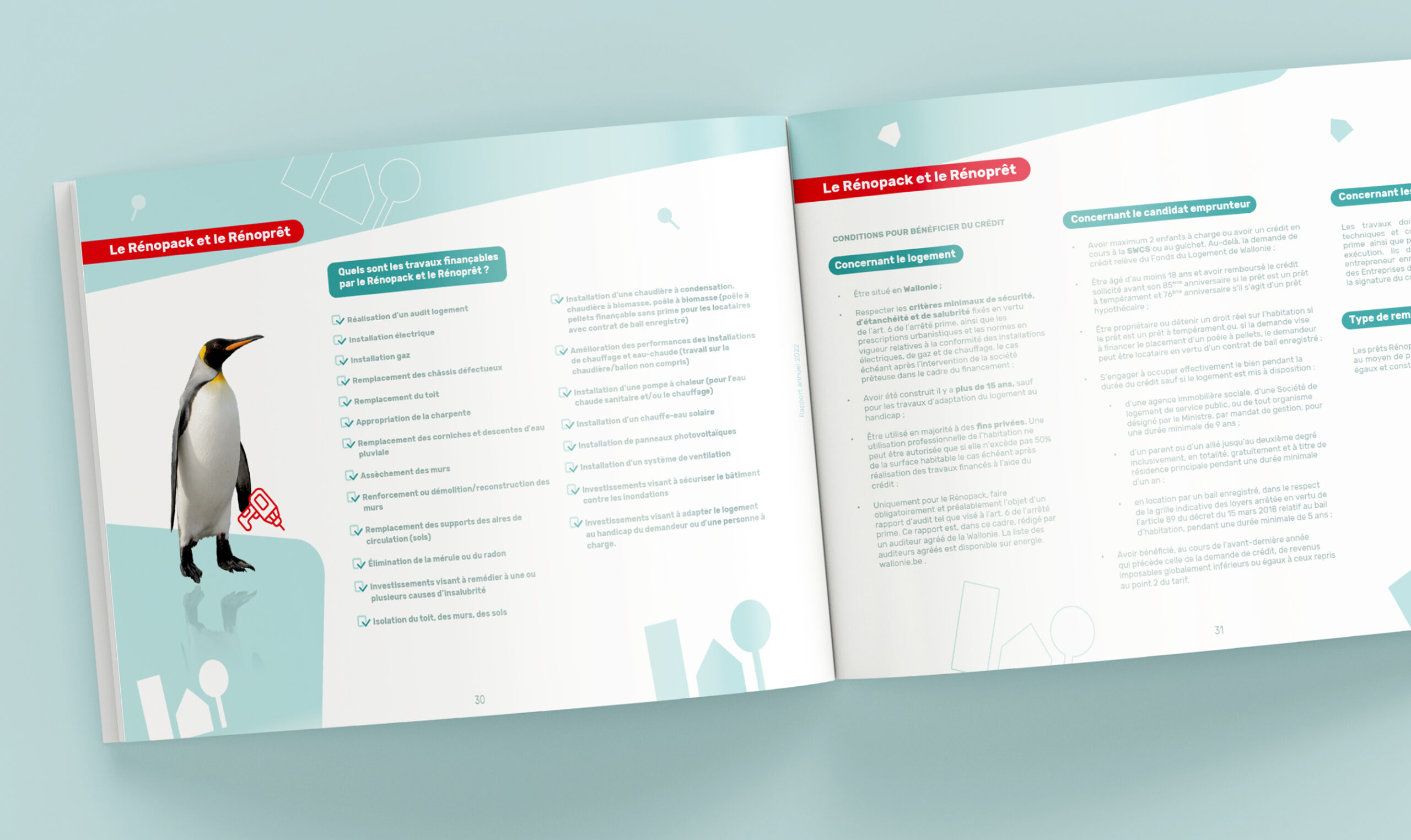 SWCS - Société wallonne du crédit social - Redynamisation identité visuelle - Supports de communication - Periskop - Agence de communication - Studio graphique - Branding - Dépliant