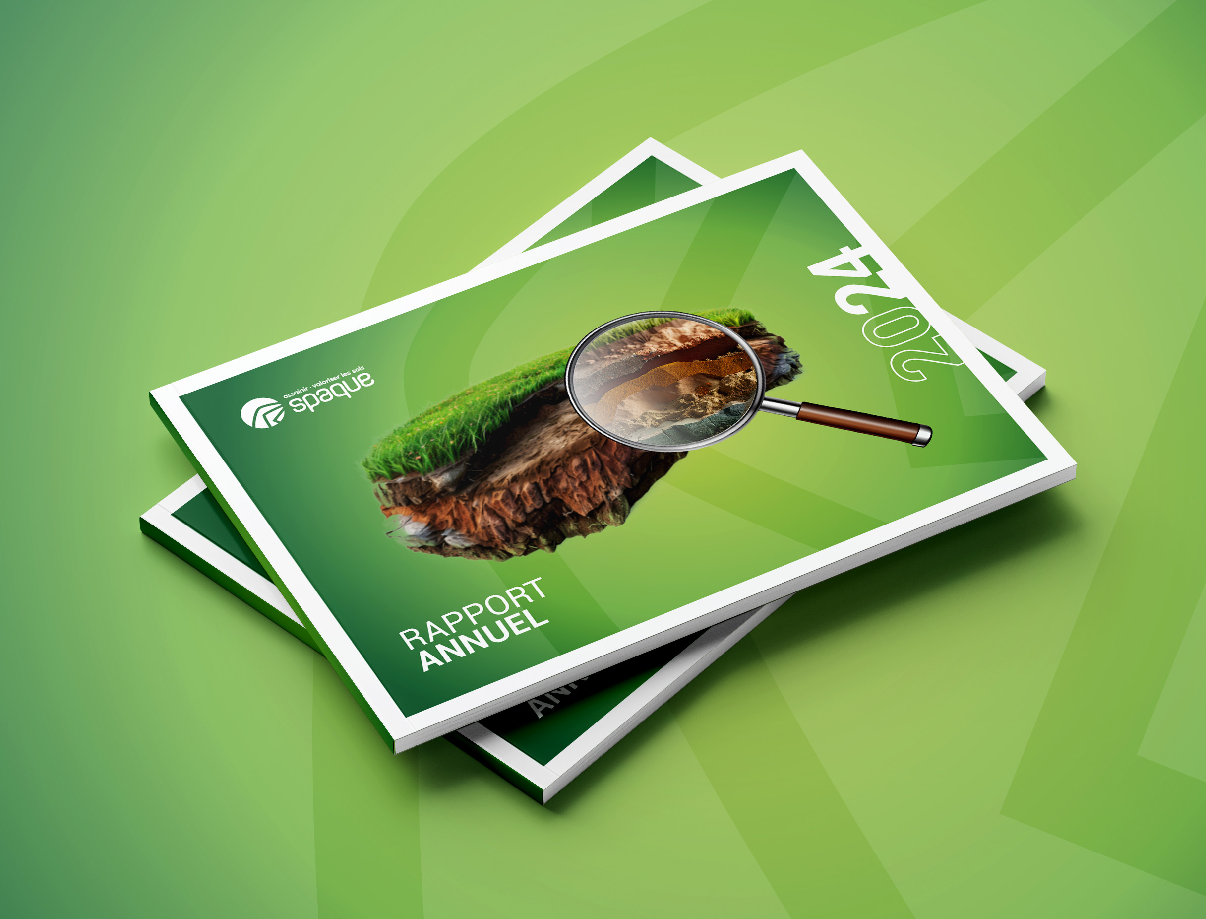 Spaque - Environnement - Ecologie - Mise en page - Design - Graphisme - Supports de communication - Periskop - Agence de communication - Studio graphique