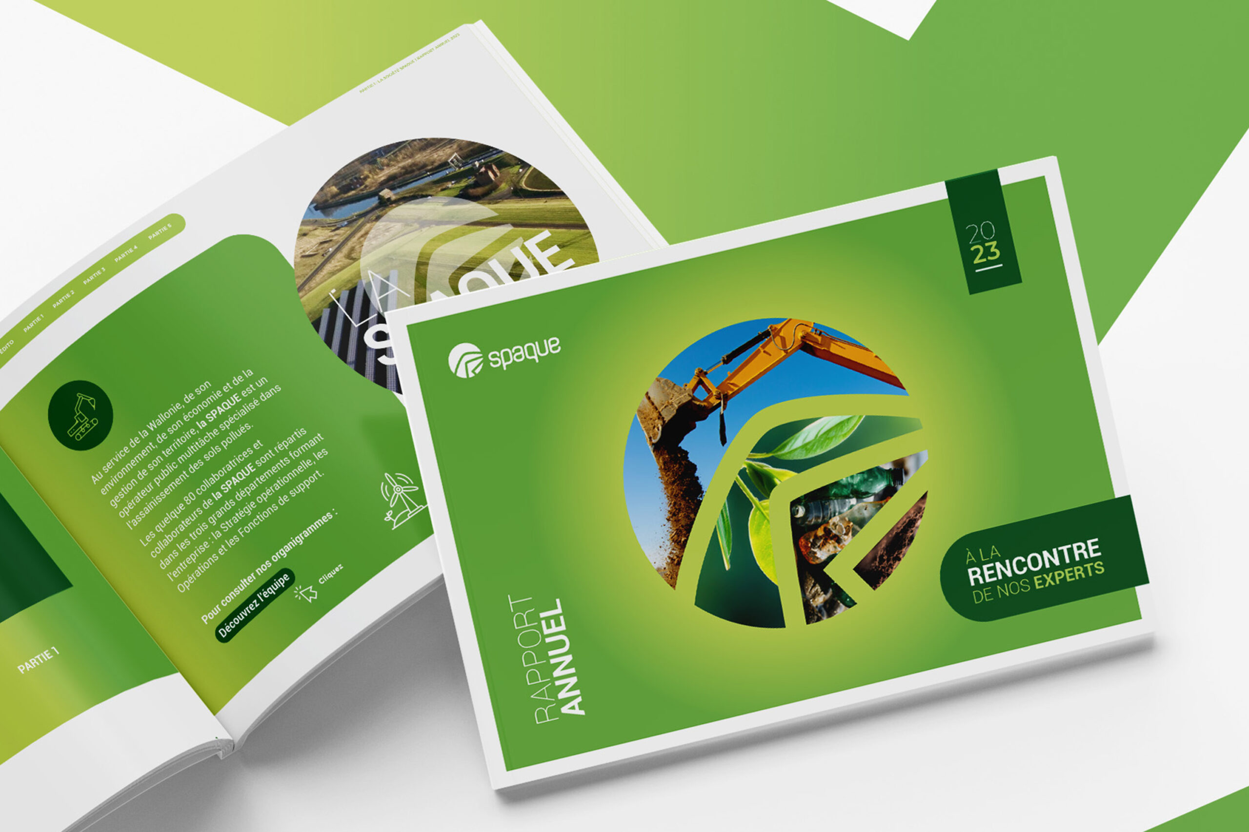 Spaque - Environnement - Ecologie - Mise en page - Design - Graphisme - Supports de communication - Periskop - Agence de communication - Studio graphique