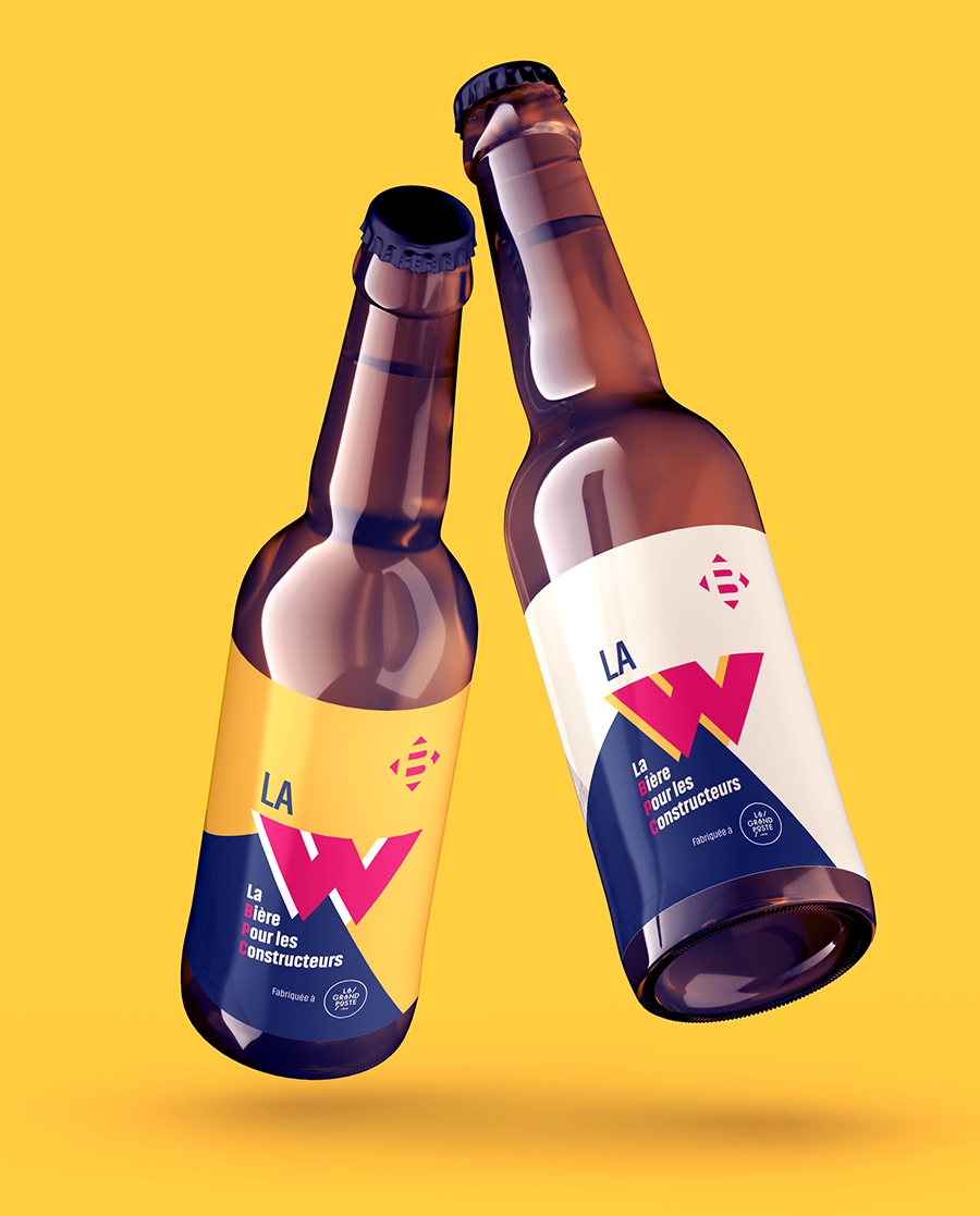 BPC Liège - Bière événementielle - Packaging - Étiquette - Periskop - Agence de communication - Studio graphique - 2