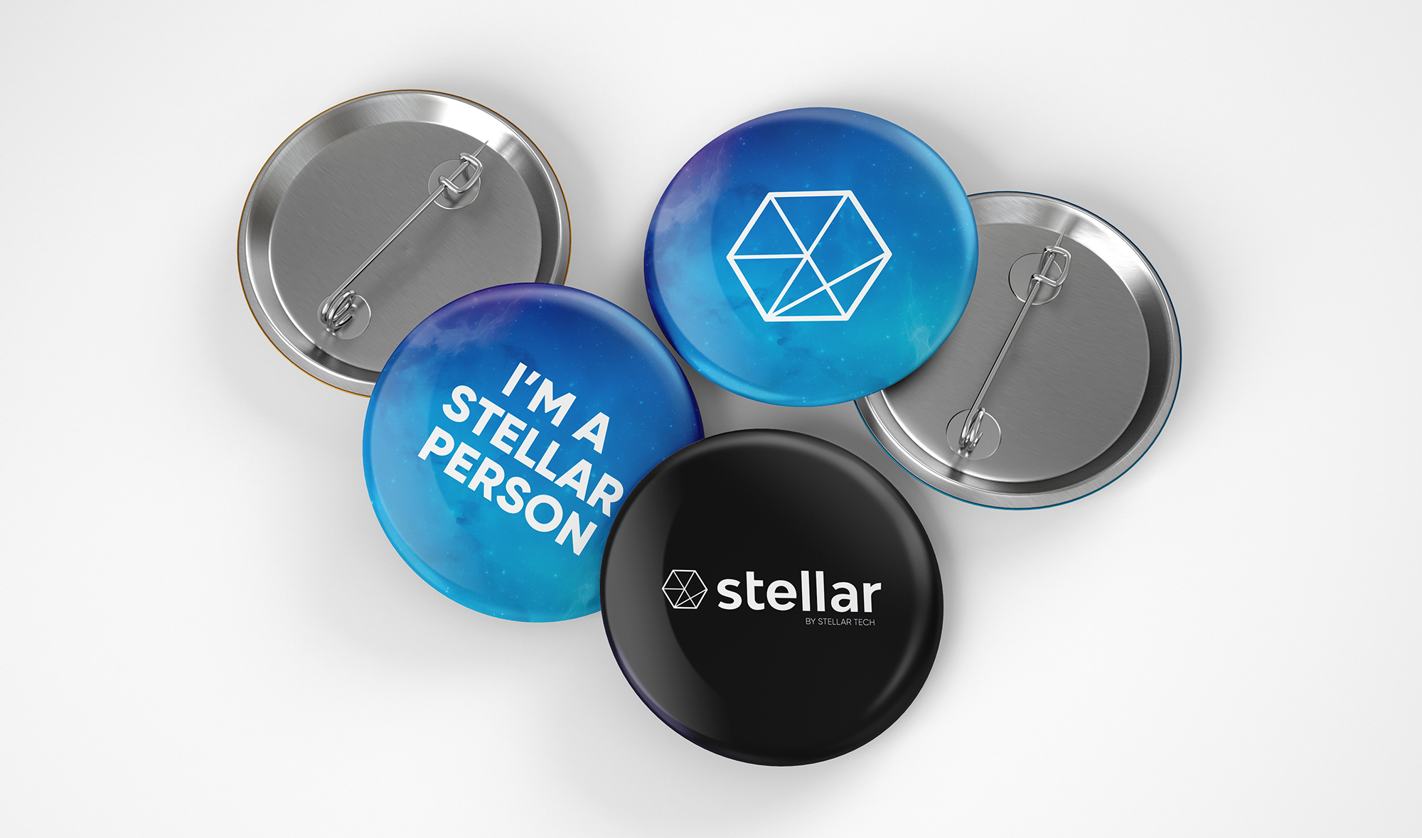 Stellar Tech - IA - Influenceurs - Graphisme - Periskop - Agence de communication - Studio graphique - Badges