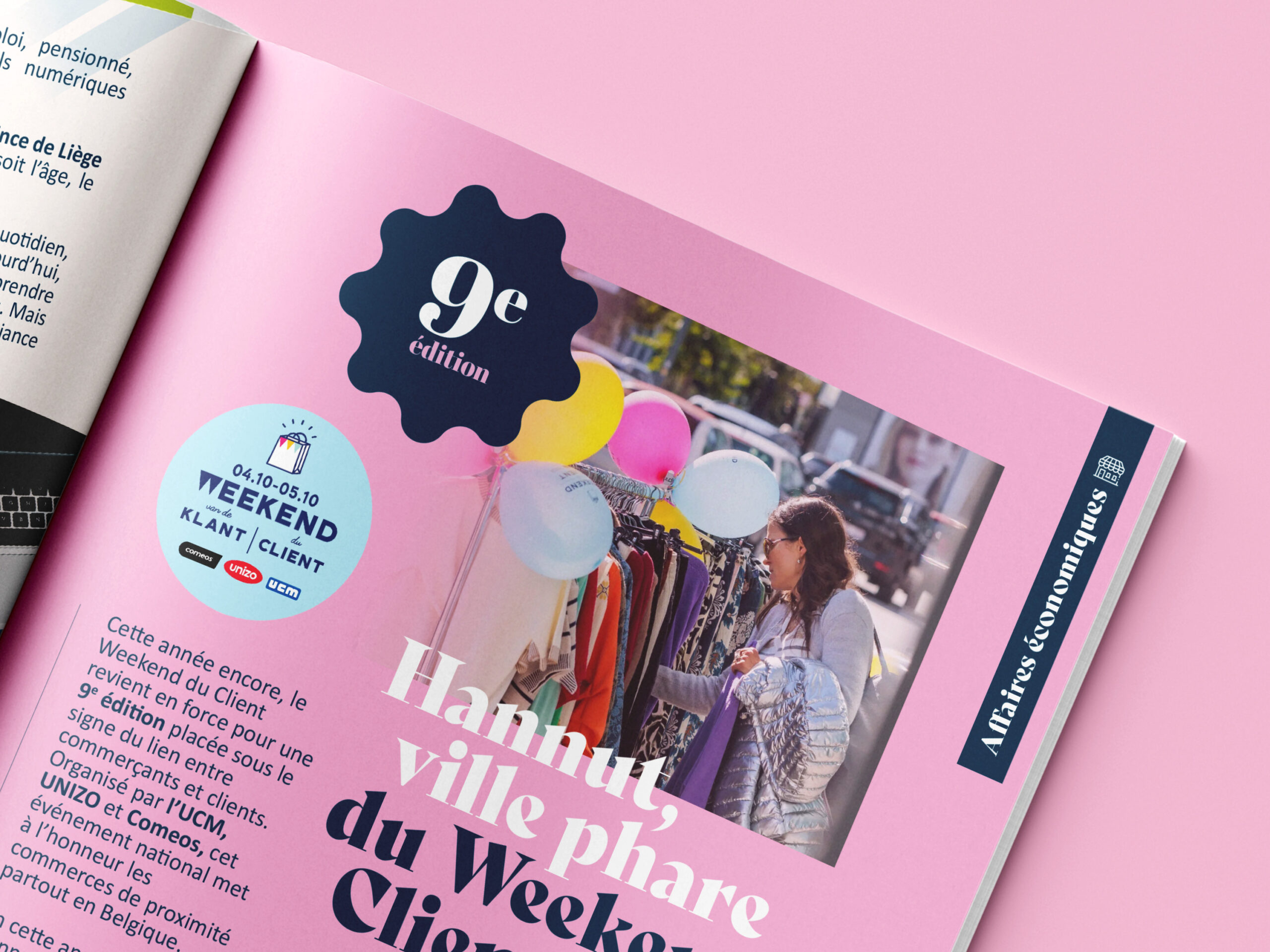 Hannut Actu - Ville de Hannut - Bulletin communal - Mise en page - Graphisme - Liège - Periskop - Agence de communication - Studio de graphisme