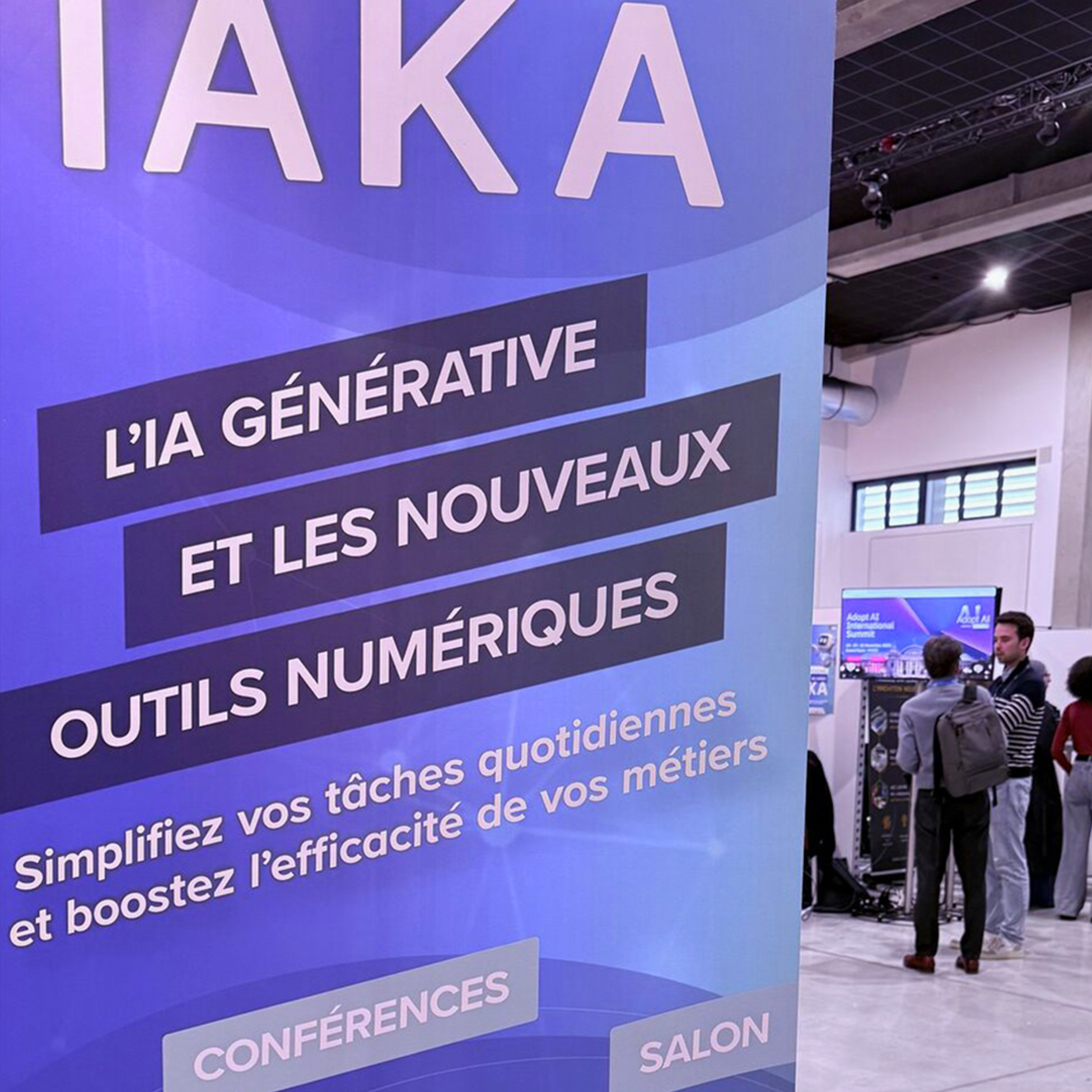 IAKA Salon IA generative et nouveaux outils numériques - Namur - Periskop Agence de communication - Studio graphique