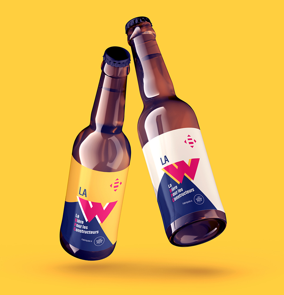 Création d'une étiquette de bière - Packaging - pour BPC Liège - Periskop