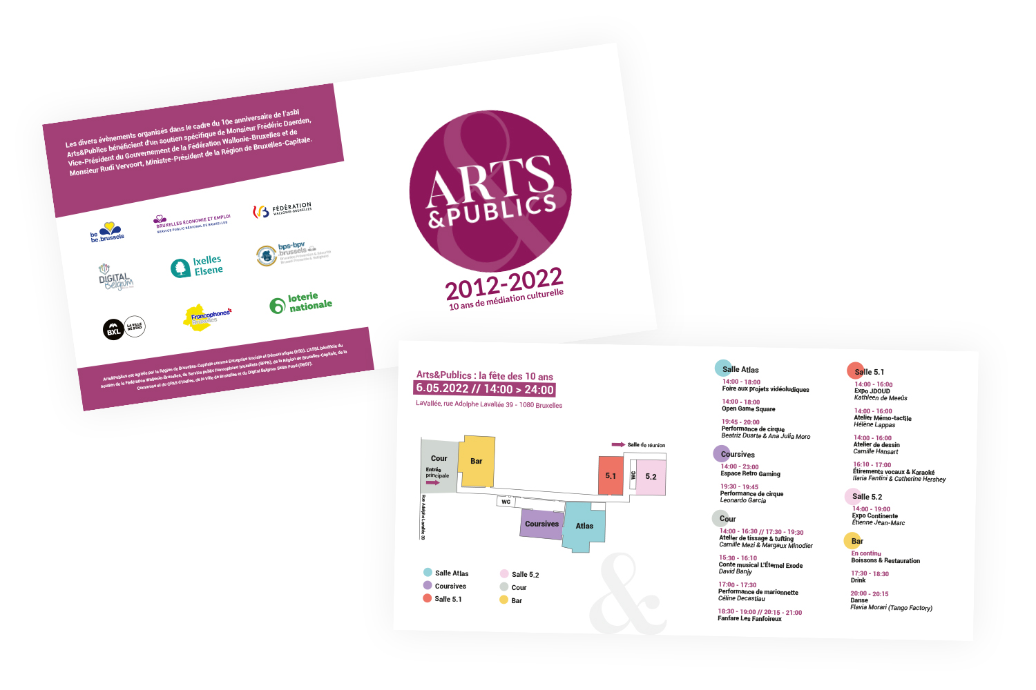Arts & Publics - Création de contenus visuels - Graphisme - Periskop