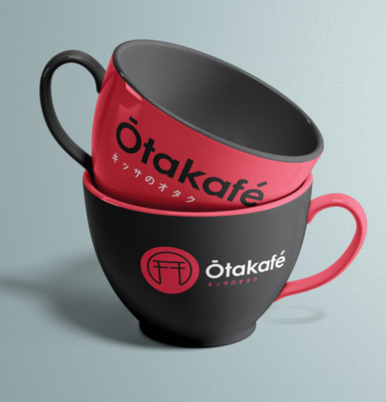 Otakafe - Création d'une identité visuelle et d'un logo - Contenu et supports de communication - Periskop
