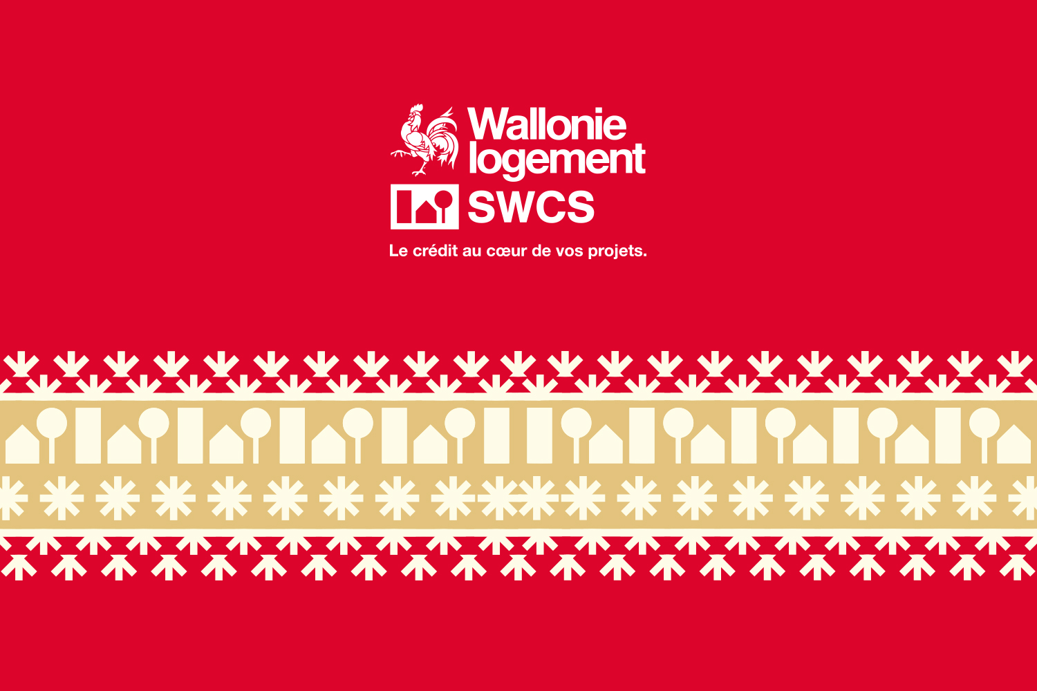 SWCS - Société Wallonne du Crédit Social - Création d'une carte de voeux - Periskop